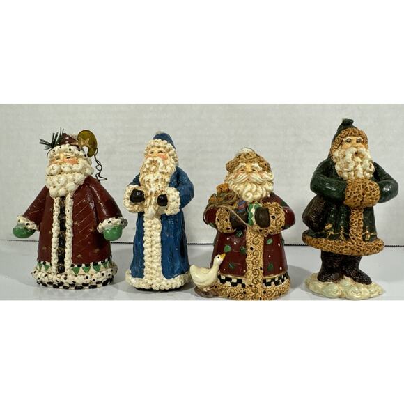 Ceramic Santa Claus Set - Picture 1 of 7
